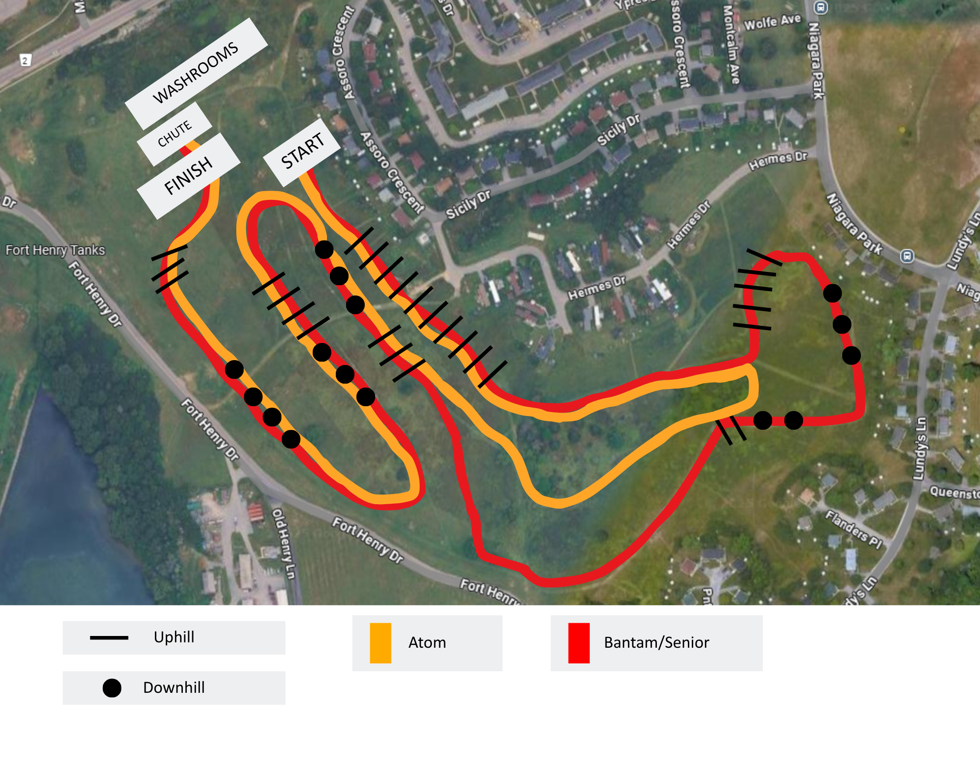 2026 10 09 LESAA XC Map 2026